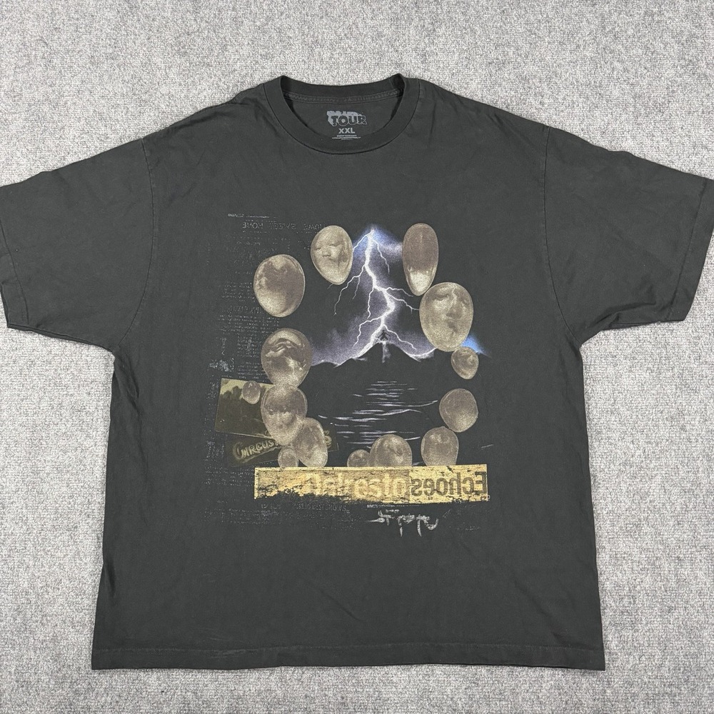 Travis Scott Circus Maximus T Shirt Mens 2XL Black Utopia Echoes Tour Cactus